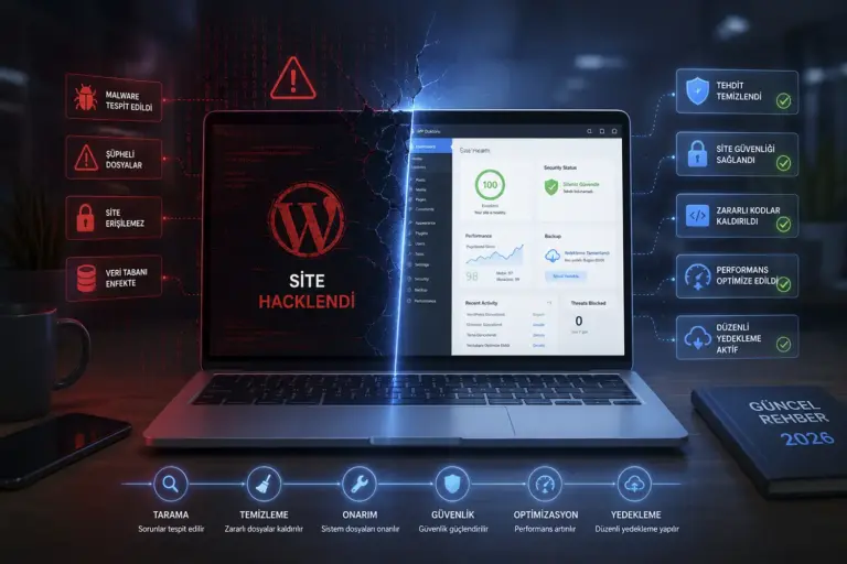 Hacklenen WordPress Sitesi Nasıl Kurtarılır?