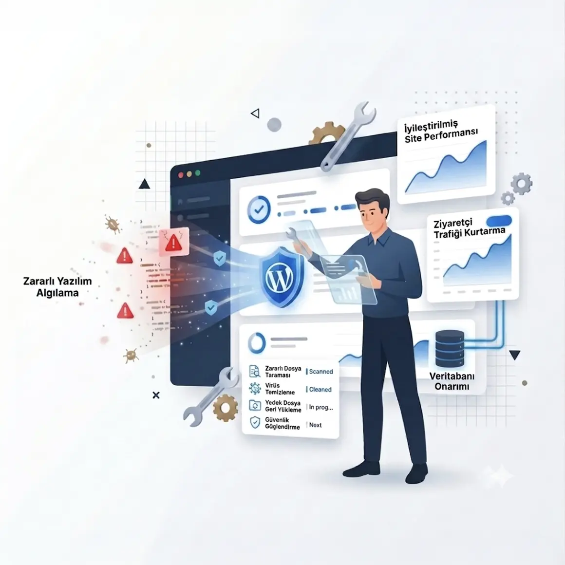 Hacklenen WordPress Sitesinin Belirtileri Nelerdir Hacklenen WordPress Sitesinin Belirtileri Nelerdir?